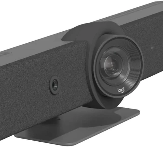 Alt view image 5 of 8 - Logitech Video Conferencing Camera - 30 fps - Graphite - USB 3.0 - 3840 x 2160 Video - 3x Digital Zoom - Microphone - Wireless LAN - Network (RJ-45) - Computer, Notebook