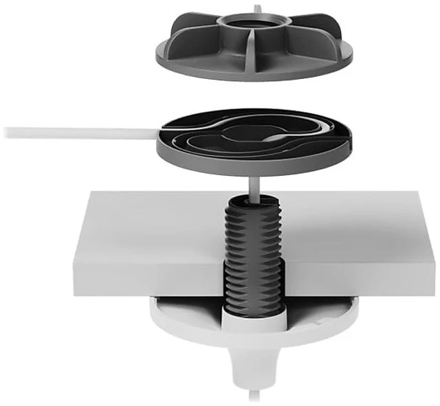 Alt view image 5 of 6 - Mic Pod Pendant Mount-OFF-WHITE-9004 952-000123