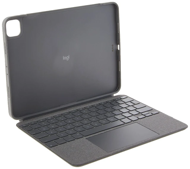Alt view image 3 of 5 - Combo Touch for Tablet Pro 11-inch (1st 2nd 3rd and 4th gen)-GREY-US-NEW VOL BTNEDG 920-011712