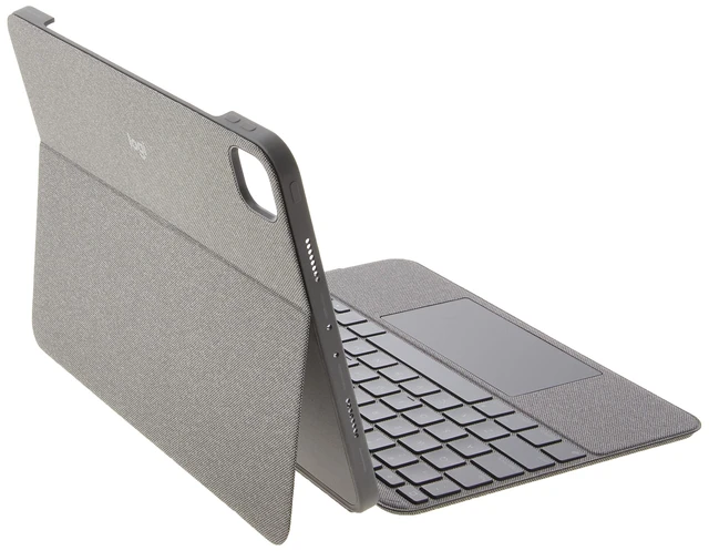 Alt view image 4 of 5 - Combo Touch for Tablet Pro 11-inch (1st 2nd 3rd and 4th gen)-GREY-US-NEW VOL BTNEDG 920-011712