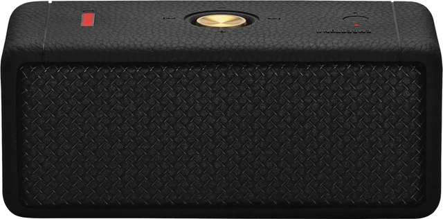 Alt view image 4 of 7 - Marshall Emberton II Portable Bluetooth Speaker, Black & Brass