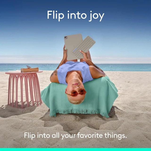 Alt view image 2 of 7 - Flip Folio-SAND-US-BT-N/A-AMR-403-IPAD PRO11M4/5&AIR11M2/3/4,5TH