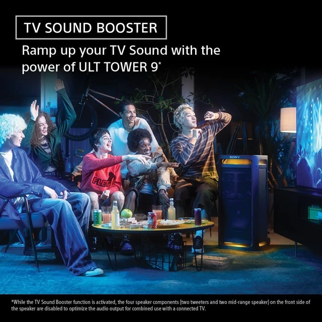 Alt view image 4 of 7 - Sony ULT Tower 9AC SRSULT900AC Party Speaker System With Lights