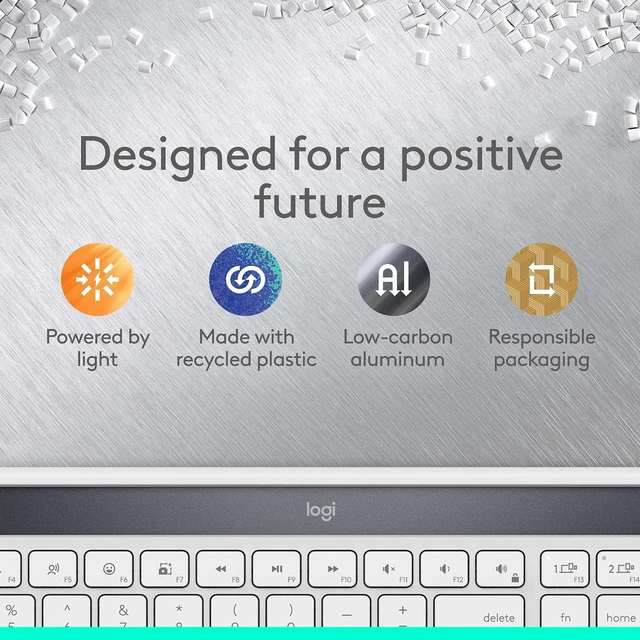 Alt view image 13 of 14 - Logitech Signature Slim Solar+ Keyboard for Mac Bluetooth 920013787
