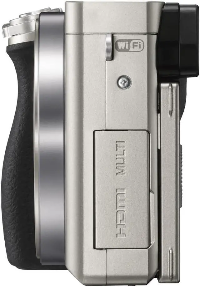 Alt view image 2 of 6 - Sony Alpha A6000 ILCE6000/S 24MP Wi-Fi Digital Camera (Body Only) - Silver