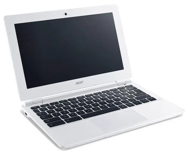 Alt view image 2 of 10 - Acer CB3-111-C670 Certified Refurbished Chromebook Intel Celeron N2830 (2.16 GHz) 2 GB Memory 16 GB SSD 11.6" Chrome OS 32-Bit Manufacturer Recertified