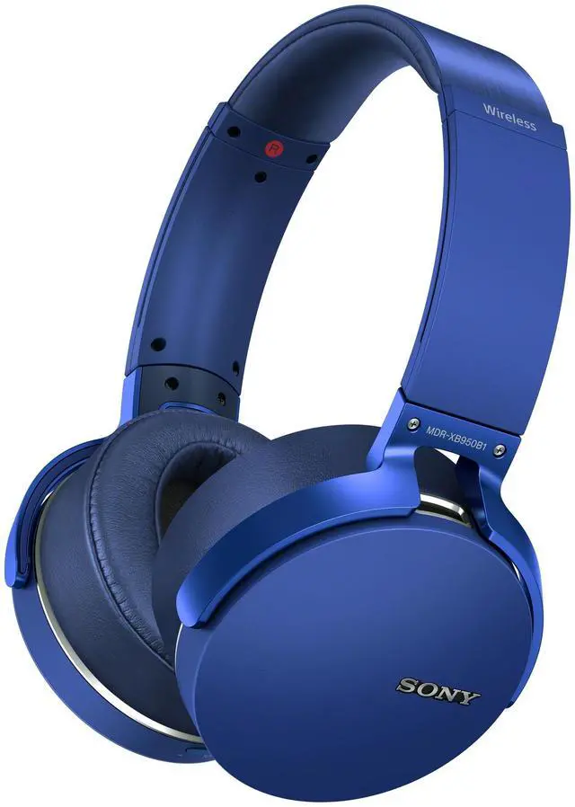 Main image of Sony 950B1 Wireless Bluetooth Extra Bass Headphones with App Control, 2017 Model