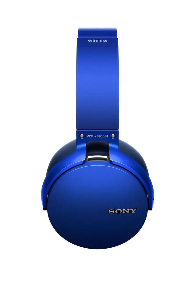 Alt view image 5 of 9 - Sony 950B1 Wireless Bluetooth Extra Bass Headphones with App Control, 2017 Model