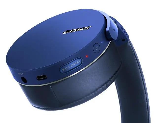 Alt view image 6 of 9 - Sony 950B1 Wireless Bluetooth Extra Bass Headphones with App Control, 2017 Model