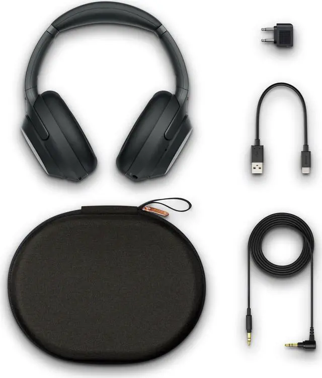 Alt view image 7 of 20 - Sony WH1000XM3 Bluetooth Wireless Noise Canceling Headphones, Black WH-1000XM3/B