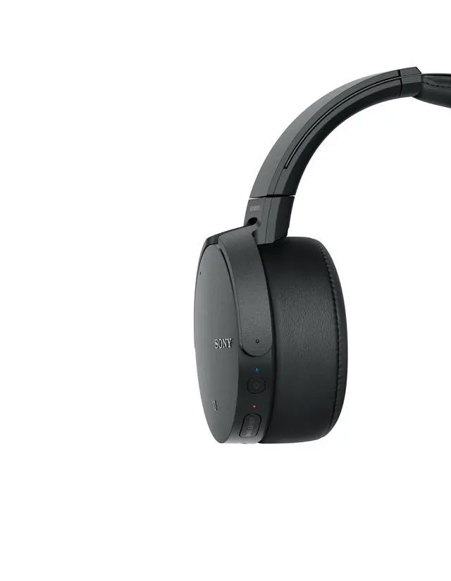 Alt view image 4 of 15 - Sony 950N1 Extra Bass Wireless Bluetooth Noise Cancelling Headphones - XB950N1