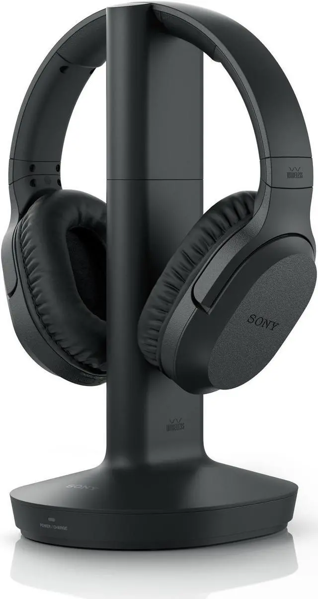 Alt view image 2 of 5 - Sony WH-RF400 Wireless On-Ear Home Theater Headphones - Black