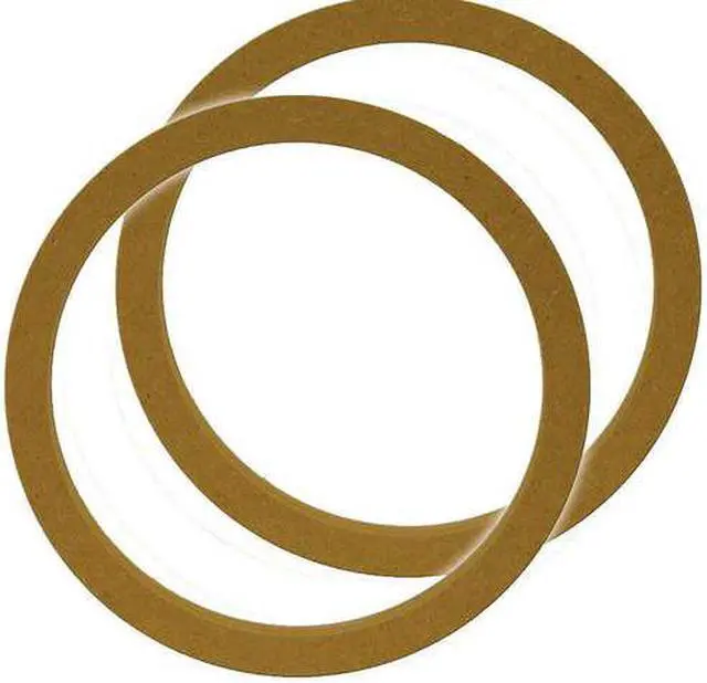 Main image of NEW PAIR NIPPON RING10R 10" RING 3/4" WOOFER EXTENDER RINGS 3/4" THICK MDF BOARD