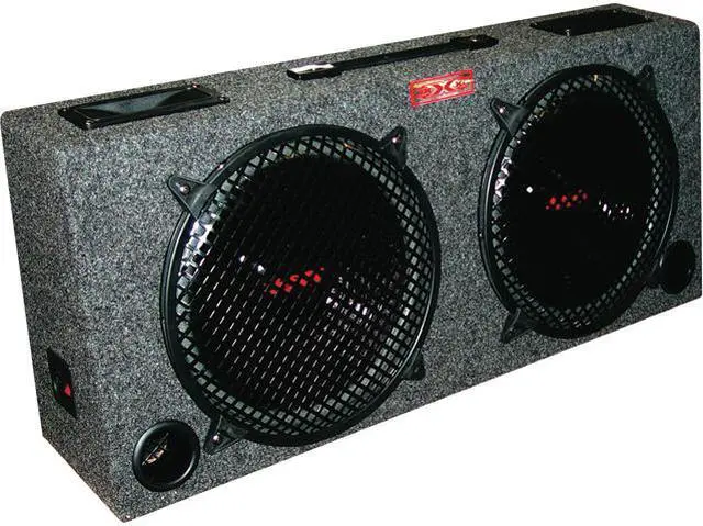 Main image of Xxx (2) Dual 10 Car Audio Subwoofer Box W/ 5 Tweeters
