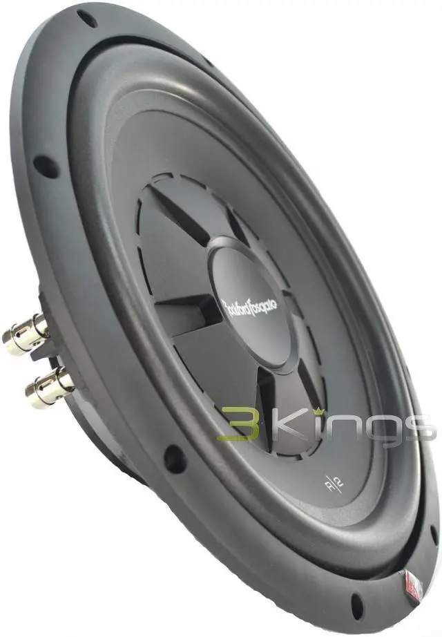 Alt view image 4 of 17 - Rockford Fosgate R2SD4-12 12" 500W 4-Ohm Shallow Mount Slim Car Subwoofer Sub
