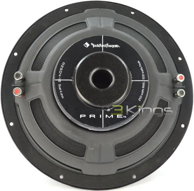 Alt view image 6 of 17 - Rockford Fosgate R2SD4-12 12" 500W 4-Ohm Shallow Mount Slim Car Subwoofer Sub