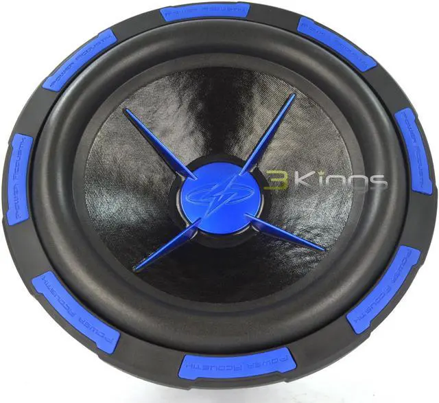 Alt view image 5 of 9 - POWER ACOUSTIK MOFO-124X MOFO 4_ Subwoofer (12"; 2,000W)