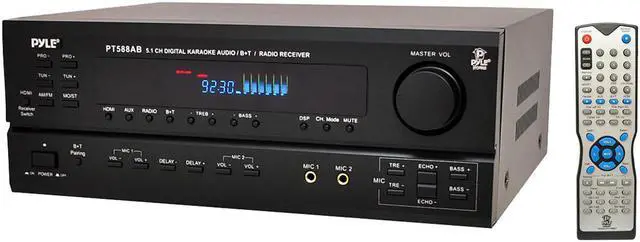Main image of New Pyle Pt588ab 5.1 Ch Home Theater Am Fm Receiver & Amplifier W/ Bluetooth