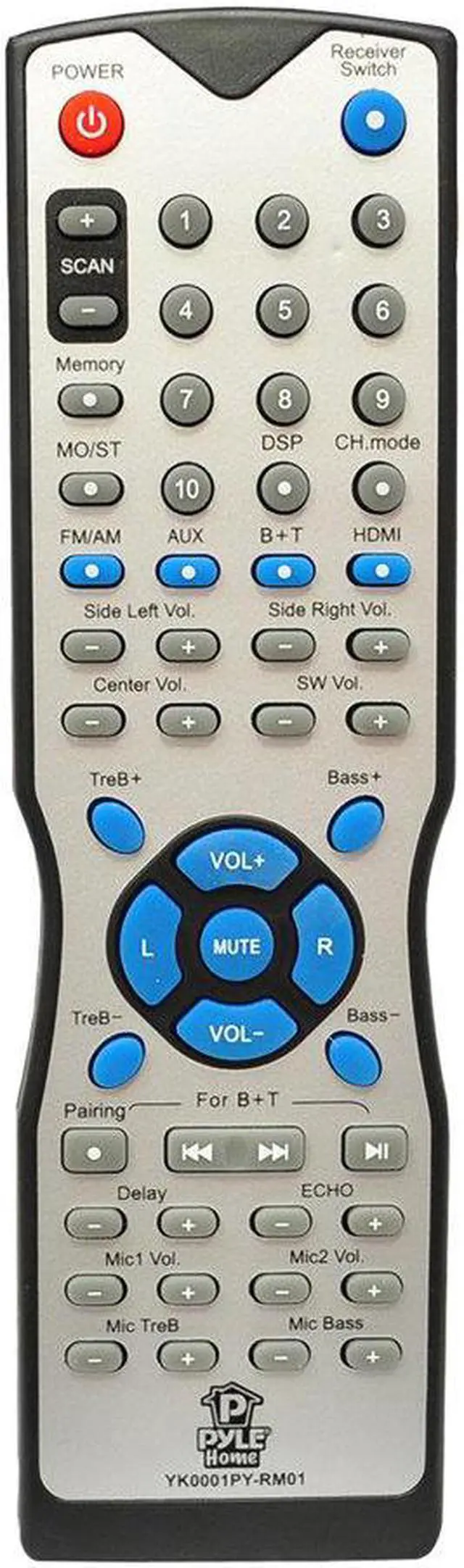 Alt view image 4 of 11 - New Pyle Pt588ab 5.1 Ch Home Theater Am Fm Receiver & Amplifier W/ Bluetooth