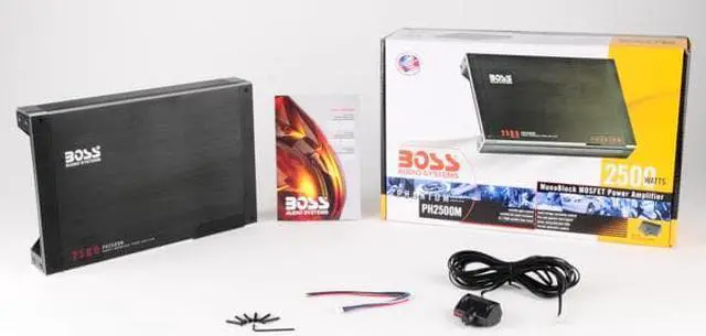 Alt view image 2 of 16 - New Boss Ph2500m 2500W Mono Block Phantom Series Car Audio Amplifier 2500 Watt