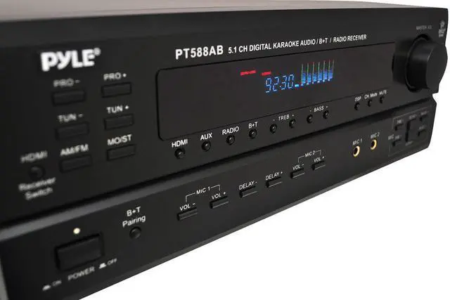 Alt view image 2 of 11 - New Pyle Pt588ab 5.1 Ch Home Theater Am Fm Receiver & Amplifier W/ Bluetooth