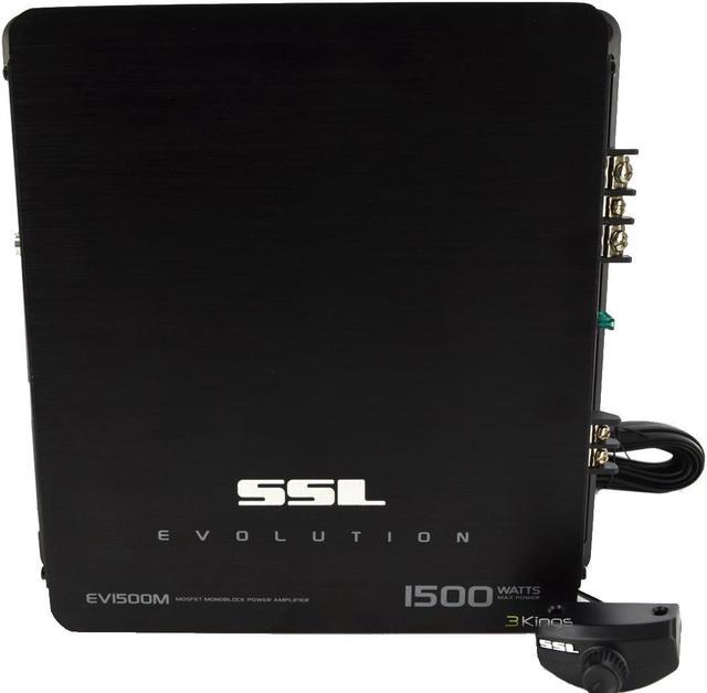 NEW SOUNDSTORM SSL EV1500M 1500W CLASS AB MONO CAR AUDIO AMPLIFIER