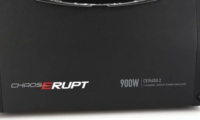 Alt view image 8 of 17 - BOSS AUDIO BOS13-CER450.2 CHAOS ERUPT SERIES 900W 2-CHANNEL CAR AUDIO POWER AMP