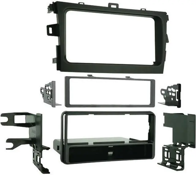 Alt view image 3 of 4 - METRA 99-8223 SINGLE DIN INSTALLATION DASH KIT FOR 2009 TOYOTA COROLLA VEHICLES