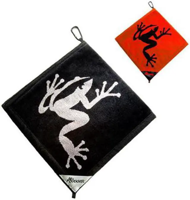 Alt view image 2 of 4 - Frogger Golf Amphibian Towel Golf Towel