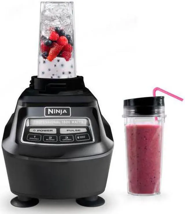 Alt view image 9 of 17 - Ninja BL770 Mega Kitchen System Blender, Black