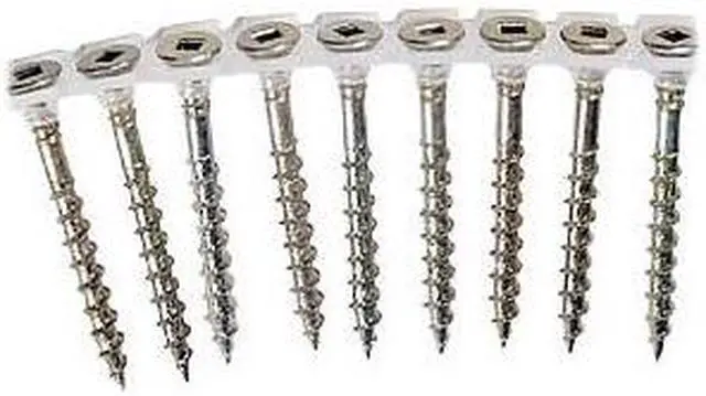 Alt view image 5 of 12 - SENCO 08T125W 8-Gauge 1-1/4 in. Collated Cement Board Screws (1,000-Pack)