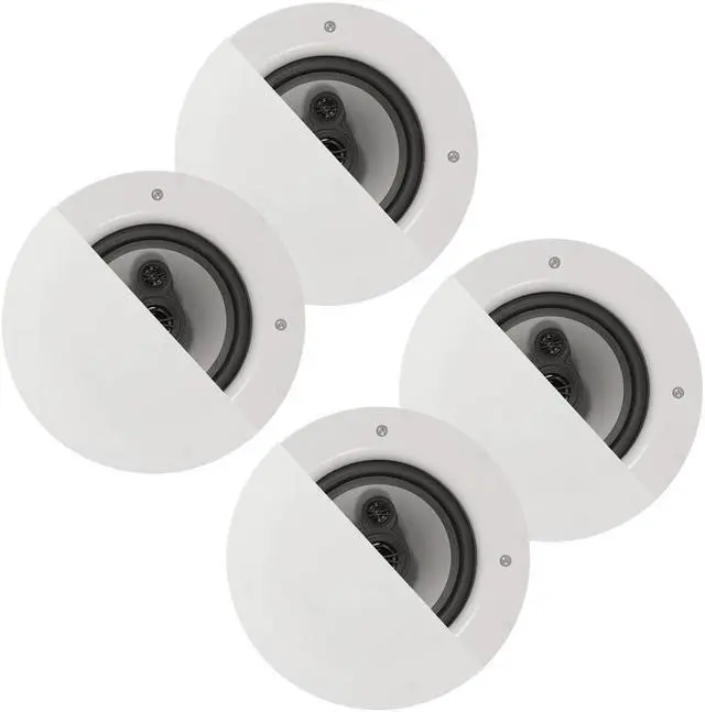 Main image of Acoustic Audio CSic64 Frameless In Ceiling 6.5" Speaker 2 Pair Pack 3 Way Home Theater Speakers