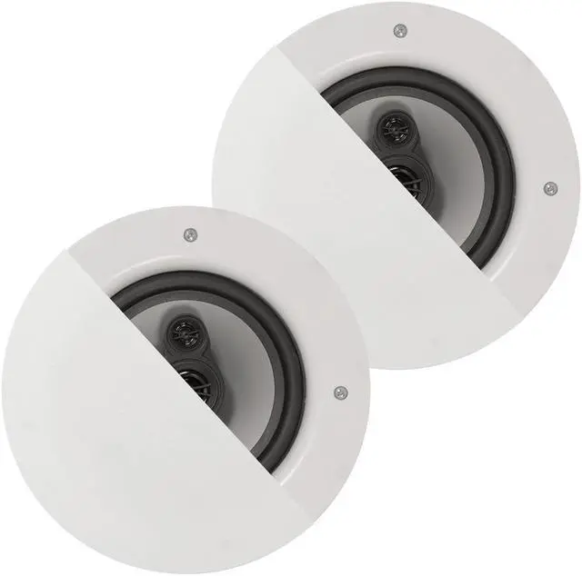 Main image of Acoustic Audio CSic64 Frameless In Ceiling 6.5" Speaker Pair 3 Way Home Theater Speakers