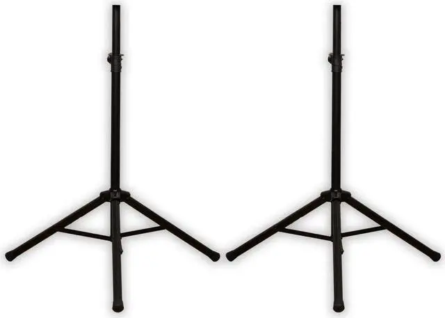Alt view image 9 of 9 - Acoustic Audio PA-500X Passive 800 Watt 3-Way Speaker Pair DJ PA Speakers and Stands