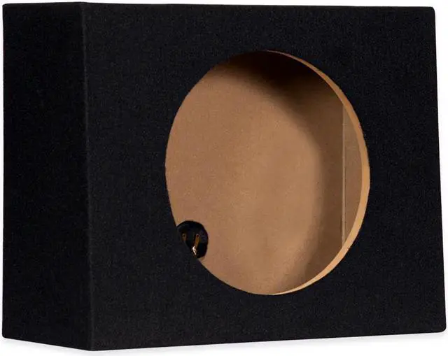 Main image of 12F Sealed 12" Single Slim Car Box Speaker Enclosure Cabinet for Car Truck SUV