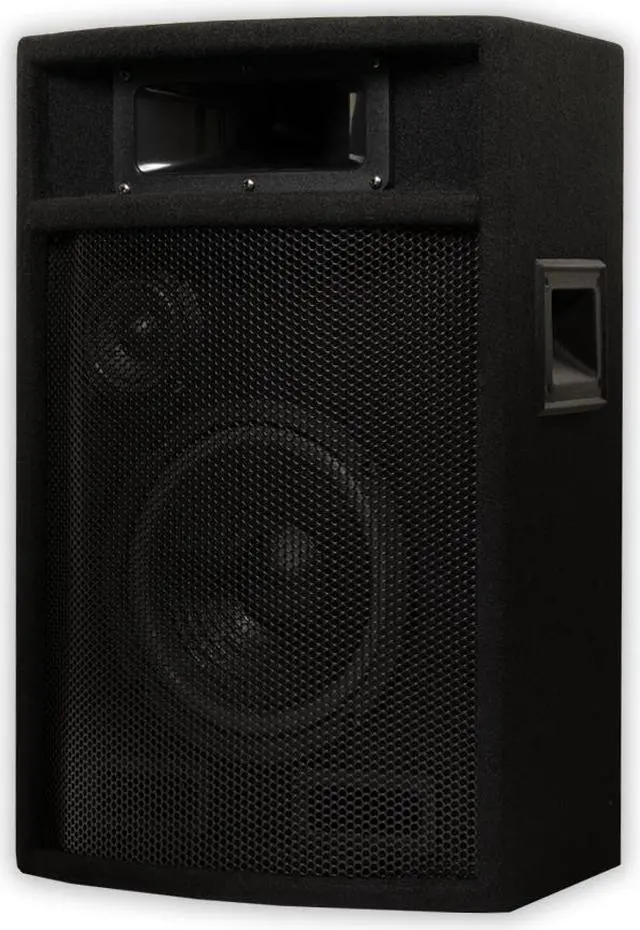 Alt view image 2 of 6 - Acoustic Audio PA-380X Passive DJ Speakers 8" PA Karaoke 3-Way Studio Home Audio