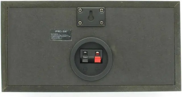 Alt view image 2 of 14 - Acoustic Audio PSC-32 Center Channel Speaker 125 Watt 2-Way Home Theater Audio