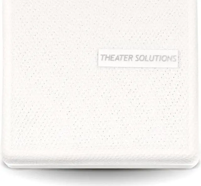 Alt view image 2 of 5 - Theater Solutions TS30W Mountable Indoor Speakers White Bookshelf 2 Pair Pack