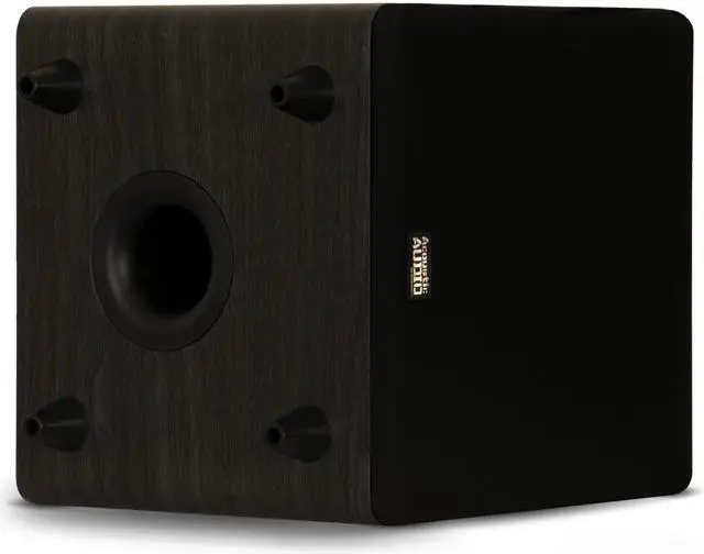 Alt view image 4 of 6 - Acoustic Audio PSW400-10 Home Theater Powered 10" LFE Subwoofer Black Front Firing Sub