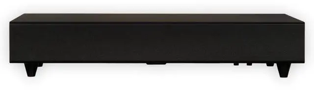 Alt view image 10 of 13 - Theater Solutions by Goldwood 250 Watt 8 Inch Slim Home Theater Subwoofer, Black