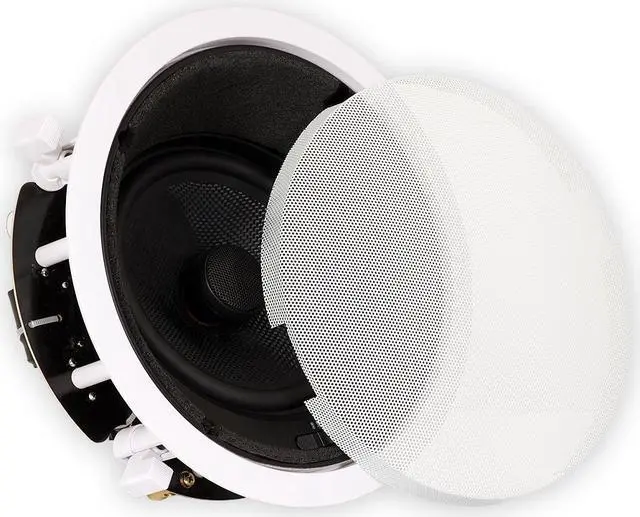 Alt view image 2 of 5 - Theater Solutions TSS6A Home Theater Deluxe In Ceiling 6.5" Angled 2 Speaker Set 2TSS6A