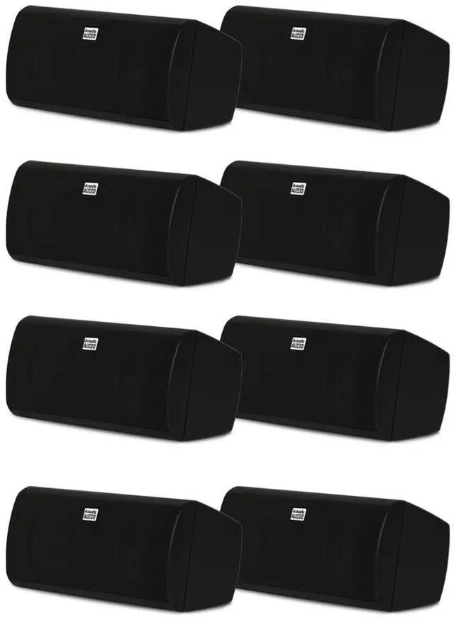 Main image of Acoustic Audio AA35CB Indoor 3 Way Speakers 3200 Watts Black Bookshelf 4 Pair Pack AA35CB-4PR