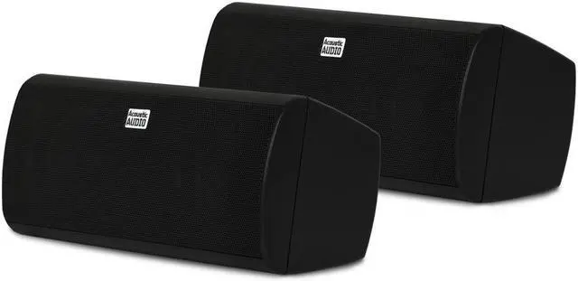 Main image of Acoustic Audio AA35CB Indoor 3 Way Speaker Pair 800 Watts Black Bookshelf AA35CB-PR