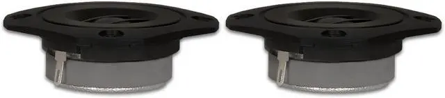 Main image of 2 Goldwood Sound GT-302 Black Mylar Dome Tweeters 50 Watt each 8ohm Replacement Tweeters