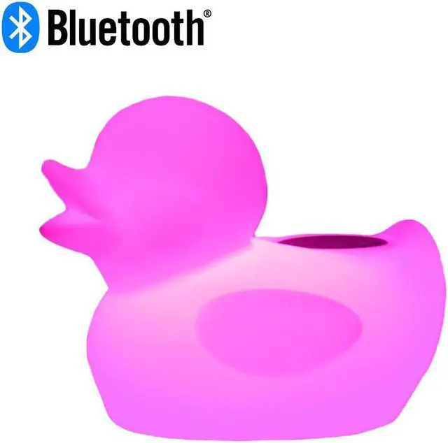 Main image of Acoustic Audio Nightlight Bluetooth Duck Speaker Multi-Color Light Effects Water Speaker