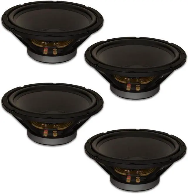 Main image of 4 Goldwood Sound GW-12PC-4 Heavy Duty 4ohm 12" Woofers 450 Watts each Replacement Speakers