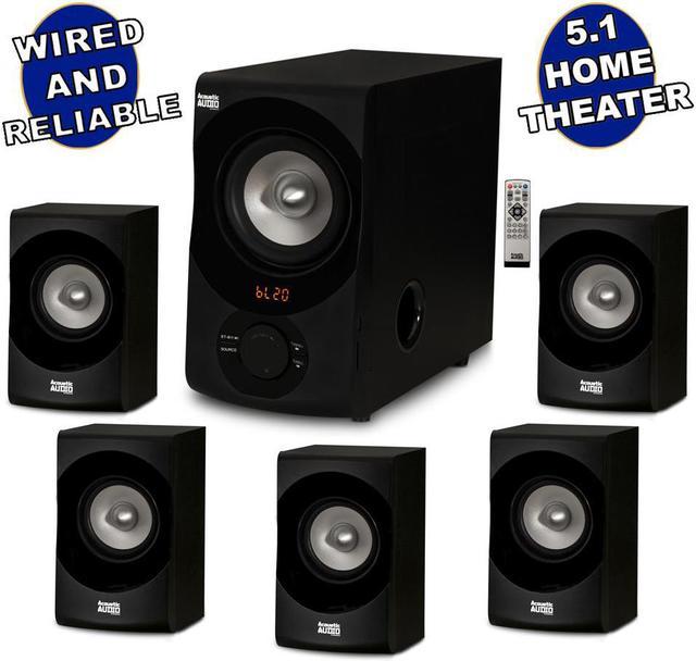 Acoustic audio 5.1 speaker hot sale system