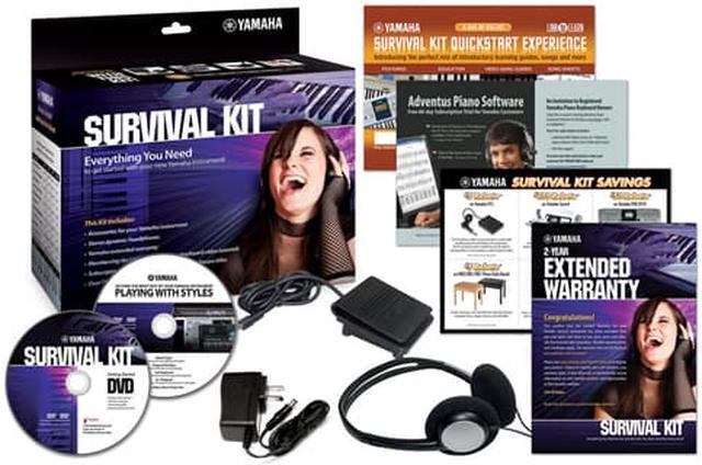 Main image of Yamaha PSR-E343 Portable Keyboard with Survival Kit - 61 Key