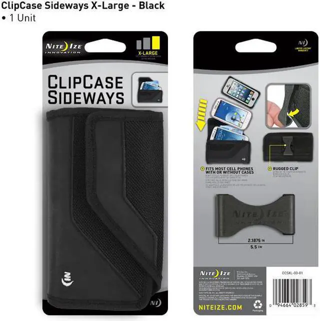 Alt view image 2 of 5 - Nite Ize Cargo Xl Black Clip Case CCSXL-03-01 Unit: EACH