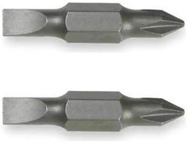 Main image of KLEIN TOOLS 32482 Insert Bit,SAE,1/4",Hex,#1/3/16",PK2